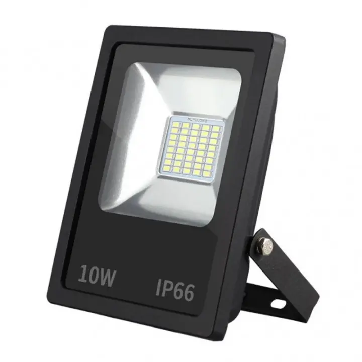 Proyector Led Smd Dacita 10w 6500k Negro 900lm 120º Ip66 13,5x11,5x4 Cm - FABRILAMP - 1