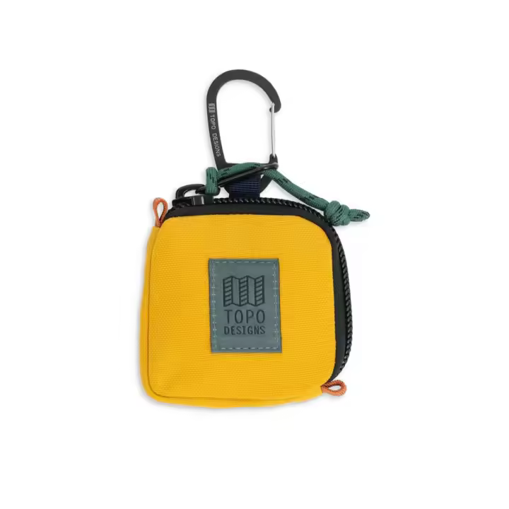 Monedero Amarillo Topo Designs Ligero Mountain Accessory Square Bag - 1