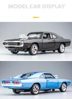 Dodge Charger 1970 Challenger Modelo De Coche De Aleación 1:32 Juguete Para Niños Coche De Musculatura Clásica Colección De Modelos De Coches - details 5