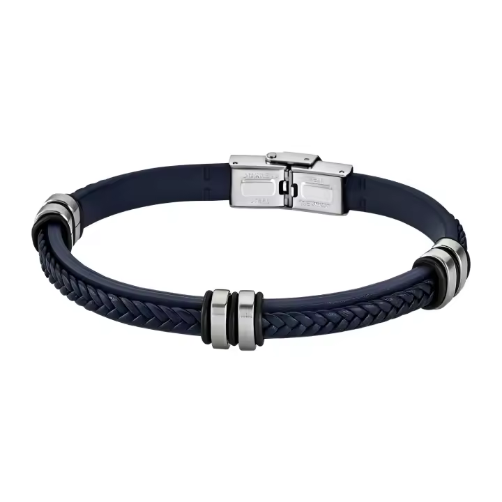 Lotus Style Pulsera de Hombre Lotus Style LS1829-2/5 en Piel y Acero con Caja Oficial - 1