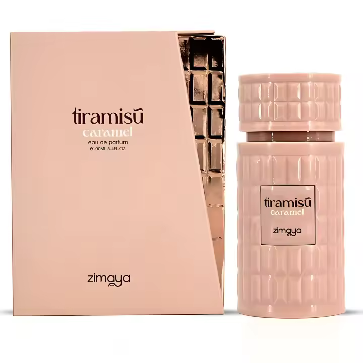 Tiramisu Caramel Eau de Parfum 100ML – Zimaya Unisex Perfume | Sweet Gourmand Scent with Vanilla, Honey & Caramel - 1