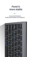 Teclado Y Ratón Inalámbricos Gris Bluetooth 5.0 Y 2.4G Recargables Tamaño Completo Para Portátil Compatible Con USB Y PS/2 - details 9