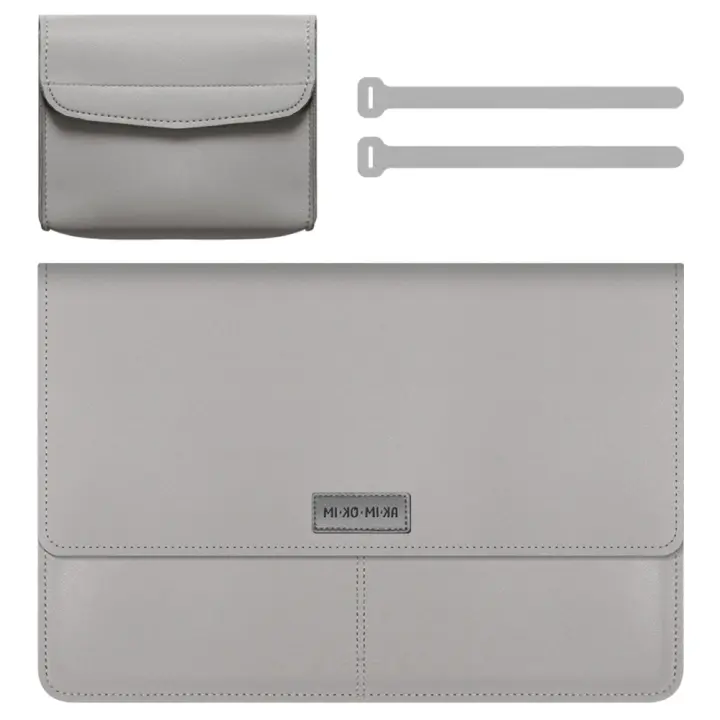 Funda para Tablet y Portatil de 14 y 15 pulgadas - Funda Maletín multifunción con interior Suave  Material PU  4 Colores  37x28cm - 1