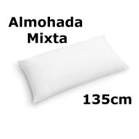 Almohada de 135cm mixta fibra, medidas (135 x 40 cm),color blanco,cm,fespu - details 0