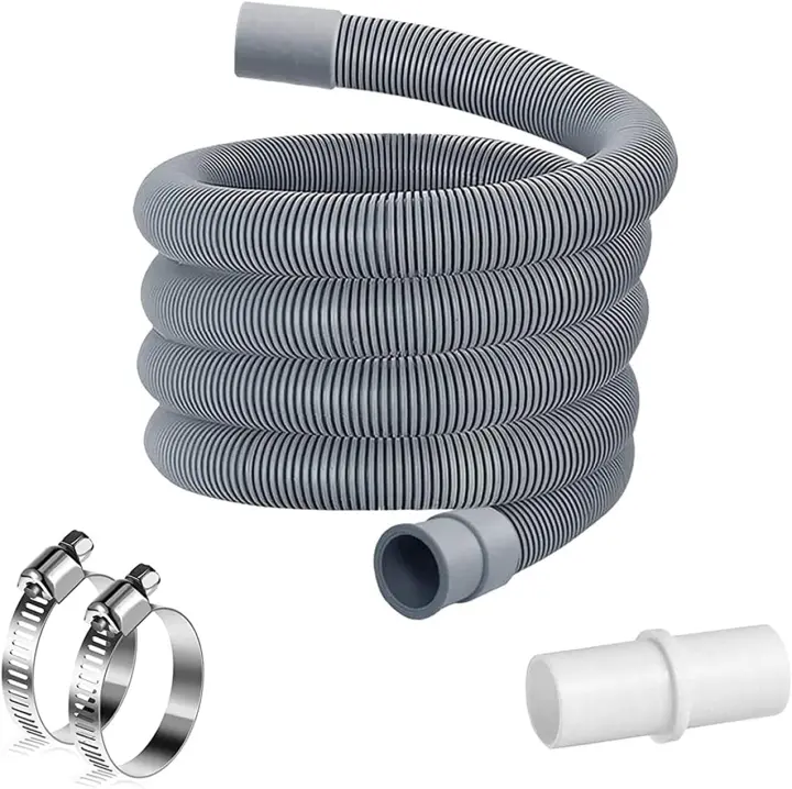 3M Desagüe para Lavadora, Manguera para Lavadora, Extensión de Manguera, Kit de Extensión de Manguera de Desagüe Universal para Lavadora y Lavavajillas - 1