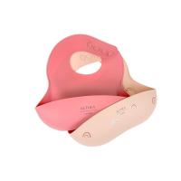 Conjunto de 2 Baberos impermeables de silicona orgánica para bebés Althea Living - details 0