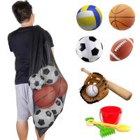 Bolsa De Deporte Para Balones Con Cierre De Cordón Bolsa De Red Para Fútbol Baloncesto Voleibol Natación Equipamiento De Almacenamiento - details 8