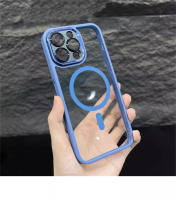 Funda De Carga Inalámbrica Magnética De Acrílico Transparente Para iPhone 16 15 14 plus 13 12 pro Max Resistente a Golpes Y Choques Cubierta Rígida Hybrída - details 21
