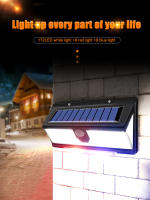 Lámpara Solar LED Para Decoración De Jardín Con 190 Luces Modos De Trabajo 4 IP65 Impermeable Sensor De Movimiento 5V ABS - details 0