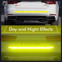 Etiqueta Reflector Para Coche 90cm Cinta De Seguridad Anticollisión Para Maletero Advertencia Nocturna Venta Individual - details 1