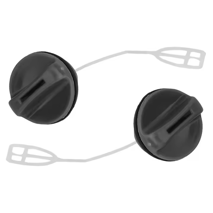 2 unids cadena Sierras gas tanque de combustible tapa para Husqvarna 340 345 346 350 353 362 365 371 - 1