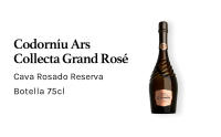 Codorníu Ars Collecta Grand Rosé - Cava Rosado Reserva - details 1