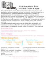 CHASER Conversión Ultraligera De Freno De Disco Para Bicicleta De Carretera R8170 Montaje Frontal Y Trasero Compatible Con Shimano SRAM - details 0