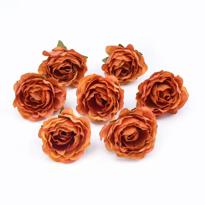 Rozas De Rosas Artificiales De 4CM Para Bodas Y Decoración Navideña 10/30 Piezas Accesorios De Boda Adornos Para El Hogar Y Scrapbooking - 1