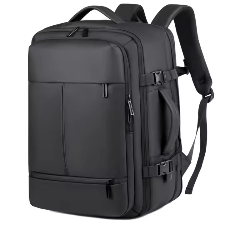 Mochila de viaje expandible para hombre, mochila multifuncional de gran capacidad para equipaje, mochila de viaje de corta distancia, mochila escolar - 1