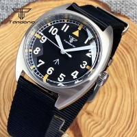 Reloj Automático Tandorio Double Domed AR Sapphire NH35A 39mm Para Hombres 20BAR Dial Negro Luminoso Correa De Nylon - details 1