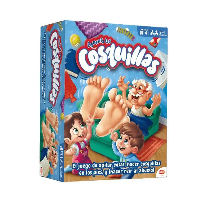 Bizak Aguanta Las Cosquillas, Juego de Acción, coloca Objetos sobre el Abuelo y hazle cosquillas en los pies, saltará por los Aires, +4 años, (64361273)