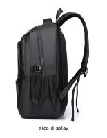 Mochila Para Hombre Mochila De Viaje Casual Impermeable De Gran Capacidad Con Computadora Bolsa De Estudiante De Colegio Marca Trendy - details 23
