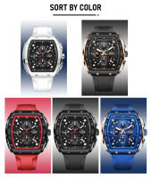 Reloj De Pulsera De Cuarzo LIGE Para Hombre Marca Top Lujo Deportivo Militar Casual Con Cronógrafo Y Resistencia Al Agua - details 7