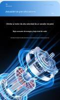 ¡Novedad 2025! Ventilador portátil de enfriamiento termoeléctrico - 100 velocidades, sin aspas, recargable con pantalla digital. - details 4