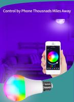 Bombilla Inteligente Tuya E27 WiFi/Bluetooth LED Regulable RGBCW 100-240V Control Por App Smart Life Compatible Con Alexa Y Google Home - details 4