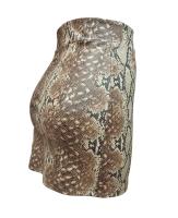 Falda de Cuero Sintético para Mujer Kellys - Elegante y Moderna - Ajustada - Cierre con Cremallera - Color Negro - Talla y Temporada Variadas - details 9