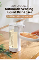 Dispensador De Jabón Para Manos Inteligente Con Sensor Para Lavadora Automática Máquina De Cocina Dispensador De Alcohol Para Manos - details 0