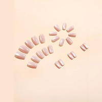 24pcs/set Uñas Postizas Cortas Cuadradas Con Diseño De Ojos De Gato Y Brillo En Colores Rosa Verde Morado Amarillo Y Nude Para Artículos De Belleza Y Uñas - details 4