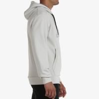 BULLPADEL Sudadera Hombre NOCLA Color Blanco Hueso 2024 - Nueva temporada Bullpadel 2024, Tejido Técnico Termalflex, Sudadera con Capucha Hombre Línea Winter, Bolsillo Tipo Canguro, Sudaderas Capucha Hombre Padel - details 1