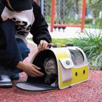 Bolsa de mascotas portátil Gato levar Gato Jaula portátil Gato Bolsa Perro Gran capacidad transpirado Paquete de mascotas - details 1