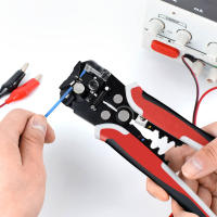 Alicates Multifuncionales Para Despeguer Y Cortar Cable Automáticos 3 En 1 Herramienta De Reparación Para Electricistas - details 3