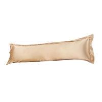 Funda De Almohada Corporal Completa 48x120cm / 48x150cm - Negro Fityle 100% Poliéster Cubierta Para Almohada De Cuerpo - details 3