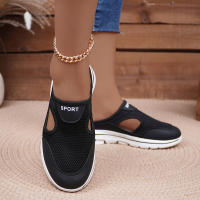 Zapatillas Casuales Para Mujer 2024 Talla Grande Transpirables Con Suela Gruesa Y Mesh Pantuflas Moda Zapatos Unisex - details 22
