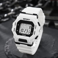 Reloj Deportivo Para Hombre YIKAZE Impermeable Con Pantalla LED Multifuncional Regalo Para Estudiantes Adventure Al Aire Libre - details 14