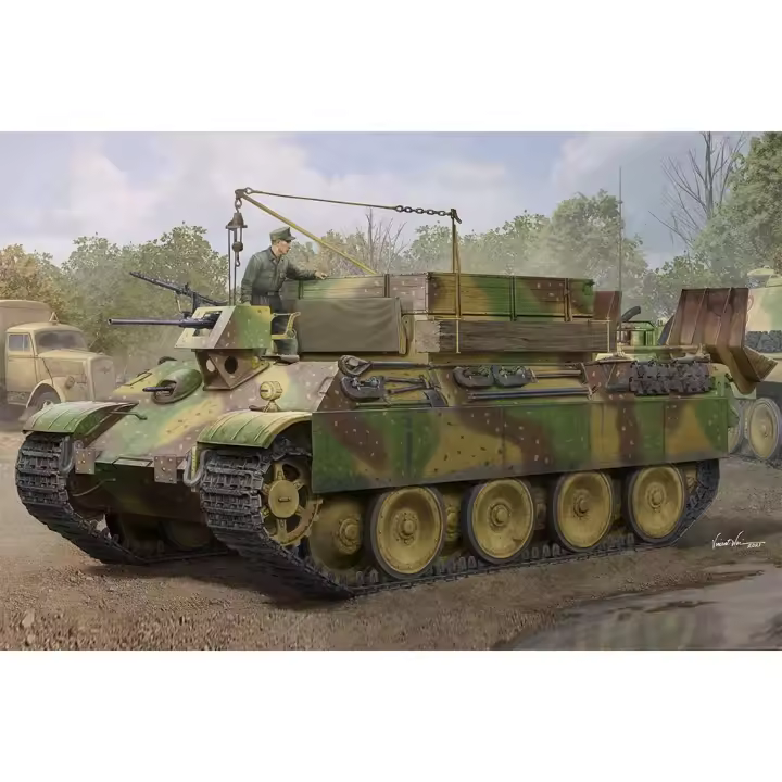 HOBBY BOSS 84554 Alemán SD.KFZ.179 BERGEPANTHER AUS F.G versión Tarde 1/35 KIT - 1