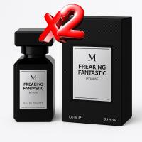 2 UNIDADES Freaking Fantastic Eau de Toilette para hombre 95ml Montage Brands Fragancia inspirada en otros perfumes Pour Homme Colonia - details 1