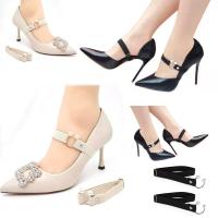 Cierre De Lazos Ajustable Para Zapatos De Tacón Alto Antideslizante Con Correa De Perla Anclaje De Cierre U Para Mujer - details 8