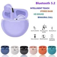 Auriculares Inalámbricos Pro6 TWS Con Control Táctil Bluetooth 5.0 Para Deporte Earbuds Musicales Compatible Con iPhone Xiaomi - details 2