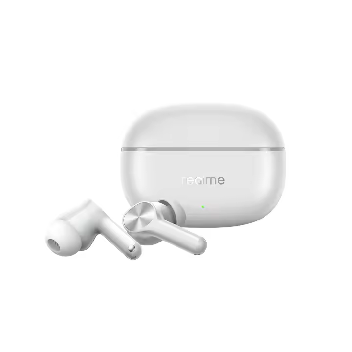 Auriculares - realme Buds T200 Lite Bluetooth in Ear Earbuds,4 Mic, AI ENC para llamadas,48 horas de reproducción total con carga rápida y ultra baja latencia Gaming TWS,Google Fast Pair,con micrófono - 1