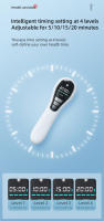 Dispositivo De Terapia De Luz Roja Y Infrarroja 650nm 808nm Para Alivio Del Dolor Artritis Y Curación De Heridas Equipo Físico De Salud Cuidado Personal Con Luz Roja Y Infrarroja - details 8