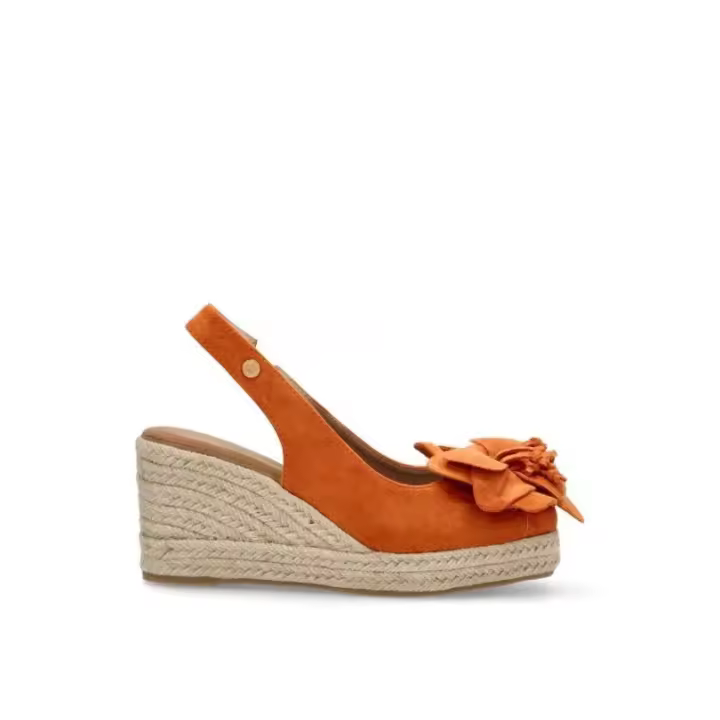 Esparteña valenciana alpargata BUONAROTTI cf5182 naranja - 1