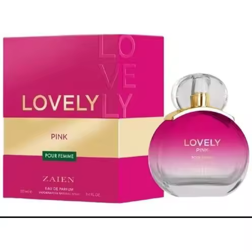 Perfume arabe de mujer Lovely Pink Zaien 100ml,Fragancia femenina fresca. floral, rosas, sensual, Colonia de mujer oriental NOVEDAD - 1
