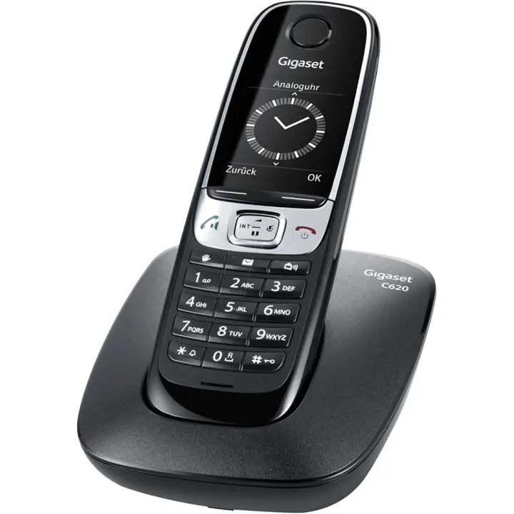 Teléfono Fijo Inalámbrico Gigaset C620 con Pantalla a Color y Manos Libres - 1