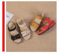 SP Sandalias de mujer de nuevo estil con Tacones de cuña, Suela Gruesa con Velcro, Talla big, sandalias de una Tira en stock, - details 9
