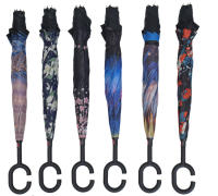 J.S ONDO PARAGUAS INVERTIDO MILITAR AZUL, CAMUFLAJE, DOBLE TELA, DOBLE CAPA PARAGUA QUE SE HABRE ARREVEZ - details 4