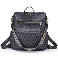 Mochila de gran capacidad para mujer, estilo retro europeo y americano, con diseño de nicho, para mujer - details 22