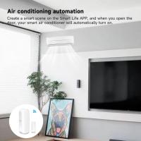Sensor De Puerta Inteligente EWelink Zigbee Detector De Apertura Y Cierre De Ventanas Seguridad De Hogar Controlado Por App Smart Life Compatible Con Alexa Y Google Assistant - details 2