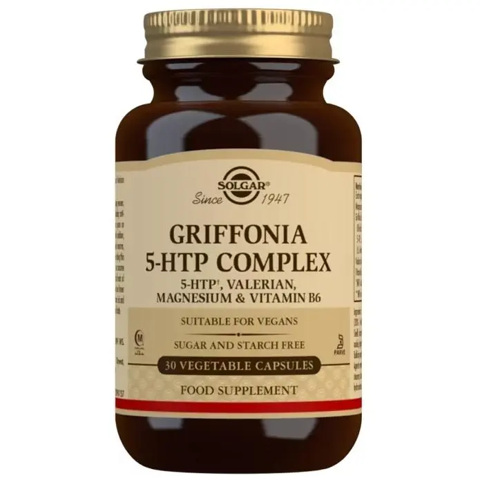 Solgar Griffonia 5-Htp Comprimidos 30 Cápsulas - 1