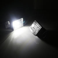 2pcs Luz LED Para Placa De Identificación De Coche Para Chevrolet Colorado Silverado GMC Canyon Sierra 1500 2500HD 3500HD Accesorios De Camión - details 5