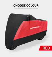 Cubierta De Motocicleta Impermeable Protectora UV Y Antipolvo Para Todos Los Scooters Tamaño M-4XL Color Negro - details 8